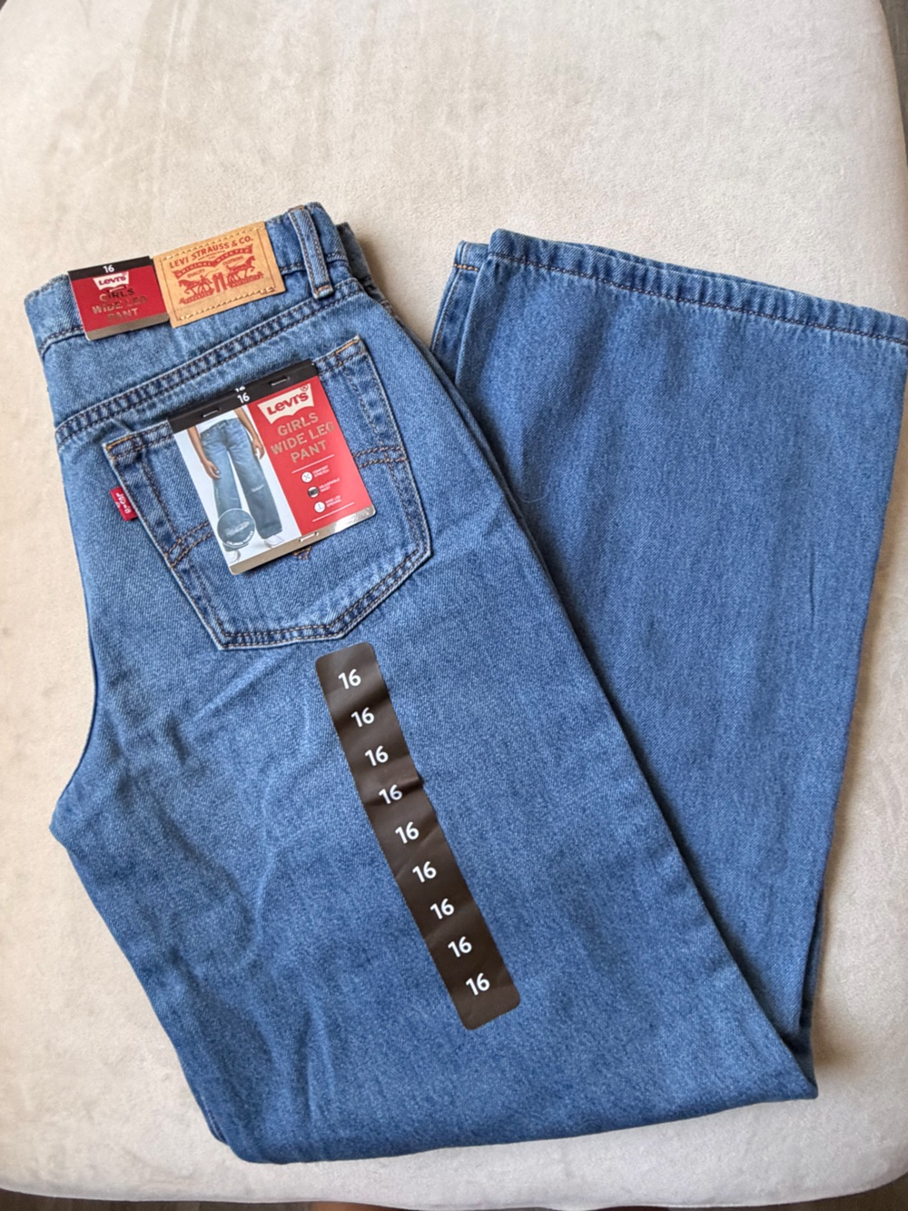 Levi's Kid’s Medium Blue Relaxed Jeans